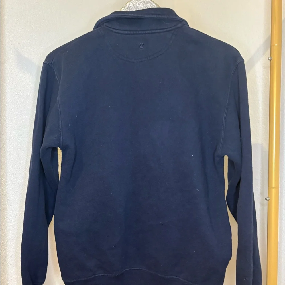 Navy Blue Men’s University of San Diego Zip Up Sweater - Picture 3 of 3